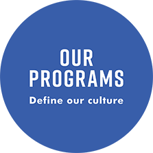 our programs define our culture logo